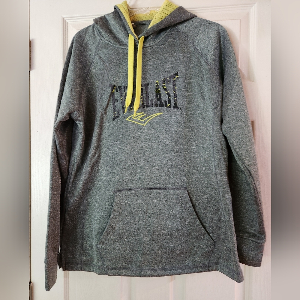 Everlast Gray Hoodie for Men, Size L